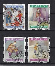 Schweiz 1701-1704 gestempelt