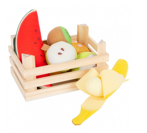 Obst set stoff holzspielzeug - stoff-/,