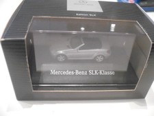Herpa B66961349 Werbemodell Mercedes Benz SLK-Klasse silber in Vitrine m. OVP HO