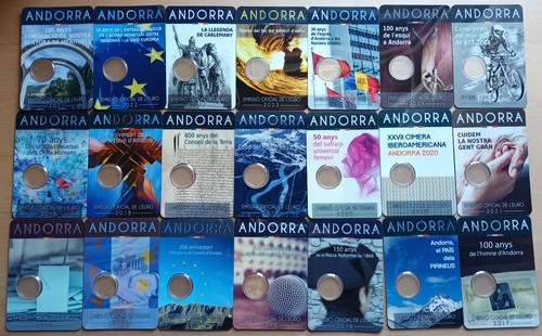 Euro sondermünzen andorra - euro,