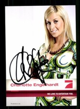 Charlotte Engelhardt PRO 7 Autogrammkarte Original Signiert # BC 220403