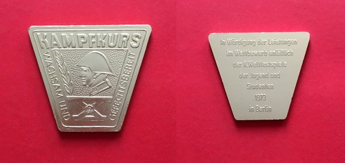 Ddr medaille nva - ddr, x