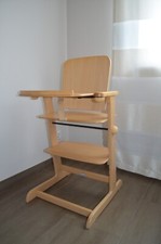 Kinderhochstuhl von Geuther, Farbe buche, gebraucht, im guten Zustand