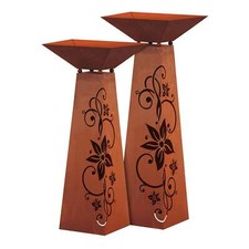 Rost Garten Säule Trapez -