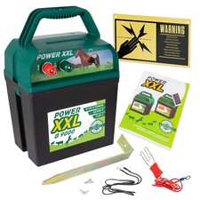 Weidezaungerät Kombigerät Power XXL B 9.000 9V 12V mit Warnschild International