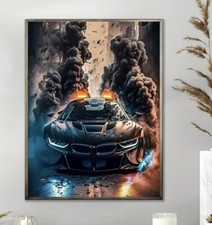 BMW Sportwagen Auto Rauch