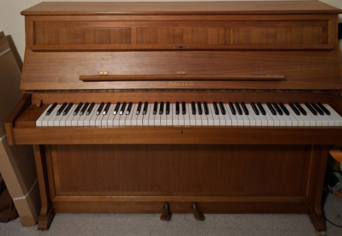 Sauter pianino upright klavier - sauter,