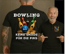 Bowling Poloshirt Polohemd AFD