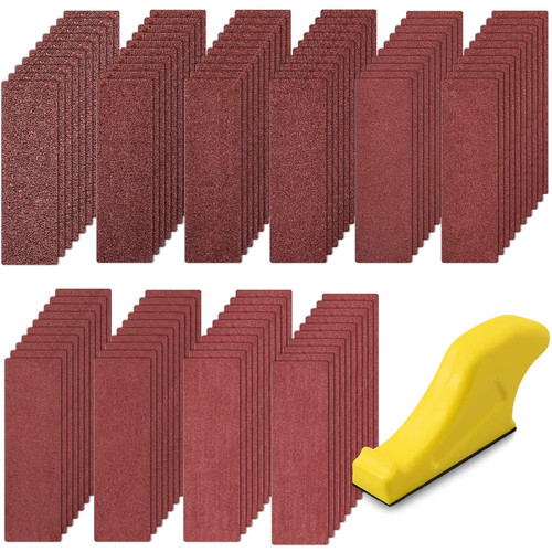 Siquk 100pc sandpaper - 100pc, set