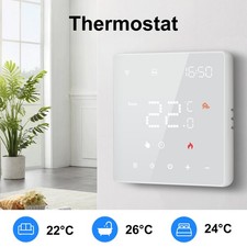 Thermostat Raumtemperaturregler LCD Digital Touchscreen Wasser-Fußbodenheizung