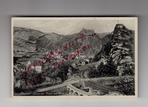 Altenahr mit bahnhof eisenbahn - altenahr,