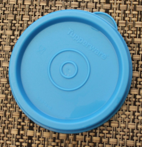 Tupperware deckel blau - deckel,