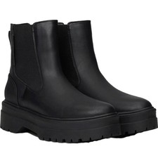 Rubberised chelsea booties - rubberised,