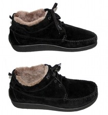 Helvesko warme Stiefelette Boots Unisex Gr.43 Echtleder Lammfell Top!