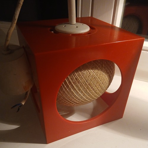 Vintage hängelampe würfel - vintage,