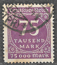 Deutsches Reich ZIFFERN 276