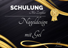 Schulung Nageldesign mit Gel
