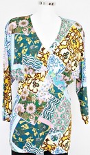 Damen Nicowa  Tunika Shirt Kleid 3/4 Arm bunt  Patchwork 40