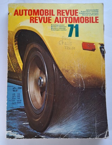 Automobil revue 1971 - automobil,