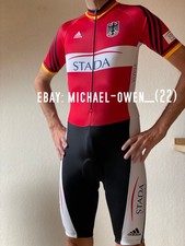 Original Adidas BDR Team Deutschland Zeitfahranzug Skinsuit Einteiler Gr. S