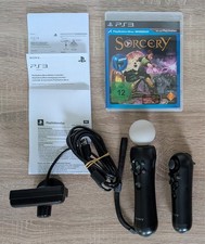 PlayStation 3 Move Paket Motion + Navigation Controller Kamera Spiel Sorcery PS3