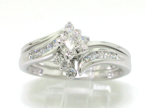 Brillant ring 417 weißgold - brillant,