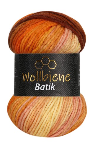 Wollbiene batik wolle - wollbiene,