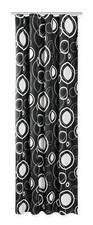 Vorhang Kräuselband schwarz