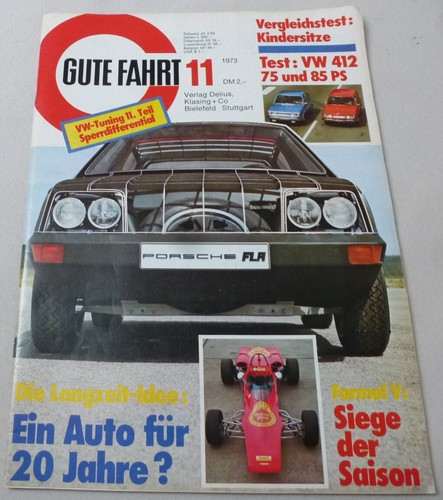 Gute fahrt formel - gute, 11/73