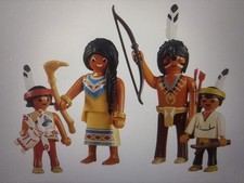 Playmobil Indianerfamilie 6322 Neu und OVP Western Indianer Kinder