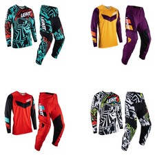 Motocross Set Leatt Ride Kit Combo Moto 3.5 Kinder MX Hose und Shirt