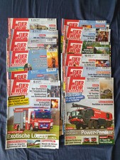 Feuerwehr Magazin 12 Hefte Jahrgang 2017 komplett