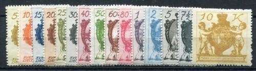 Liechtenstein 1920 - liechtenstein, 25-39