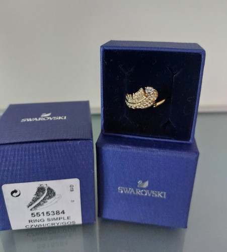 Swarovski ring simple - swarovski, 55