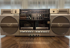 Sharp 858 radio cassette - sharp,