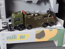 MAN TGS LX  Bundeswehr Tarnanstrich , Empl Bison Wrecker Abschlepp  LKW herpa