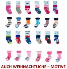 Baby Kinder Socken THERMO mit Innenfrottee warme dicke mit ABS Antirutsch NEU