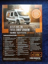 Weinsberg Cara Bus Edition Fire Prospekt