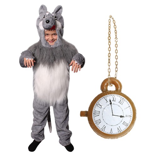 Kind herr wolf kostüm - kind, uhr