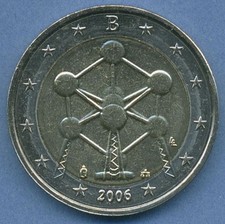 Belgien 2 Euro 2006 Atomium