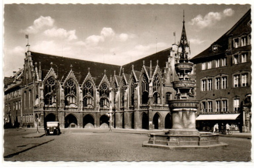 Ansichtskarte braunschweig - ansichtskarte,