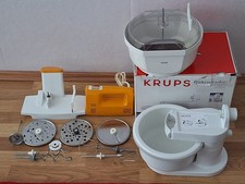 KRUPS 3 mix 3000 rührgerät mit Schälmaschine und viel Zubehör 