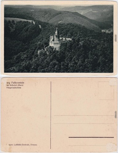 Ansichtskarte falkenstein harz - falkenstein,