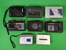 LOT WALKMAN VINTAGE KASSETTENSPIELER MUSIKKASSETTEN STEREO 7 TAPE RETRO MC SONY