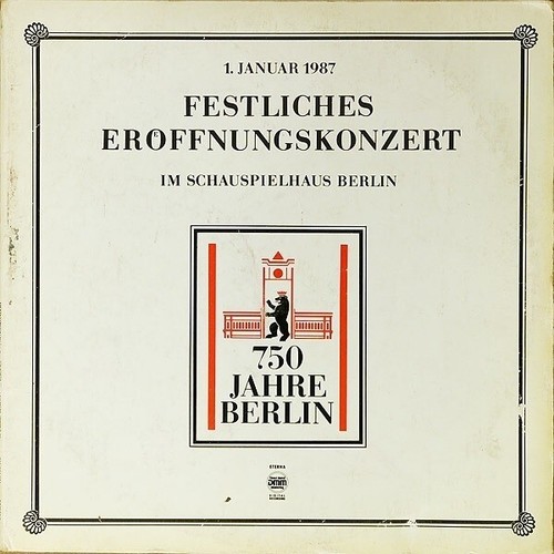 2xlp schauspielhaus berlin - schauspielhaus, 1