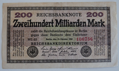 200 milliarden mark - 200,