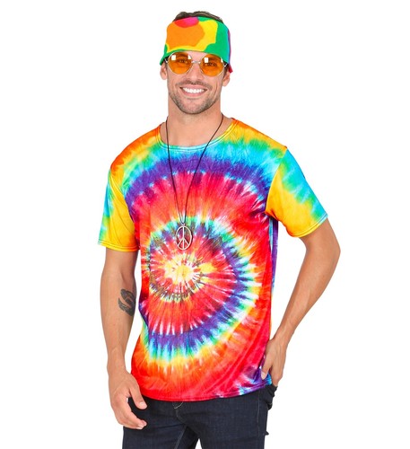 Hippie batik shirt herren - hippie,