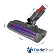 Elektro Turbobürste kompatibel mit Dyson V7 V8 V10 V11 V15 Softwalze Bodendüse