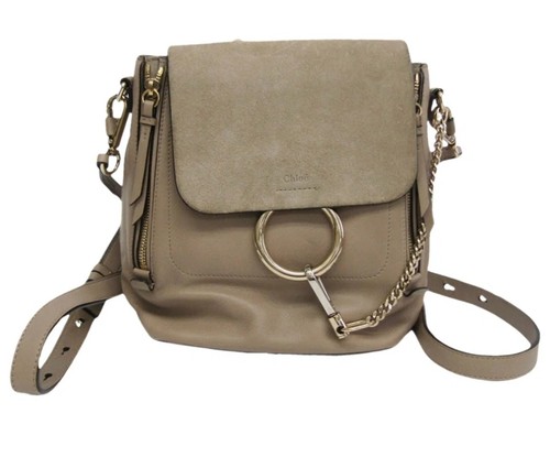 Chloé faye rucksack - faye, glatt-