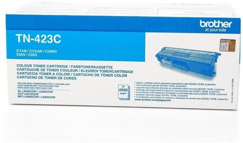 Brother 423c original toner - tn-423c,